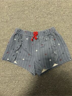 Girl’s Blue Star Print Shorts